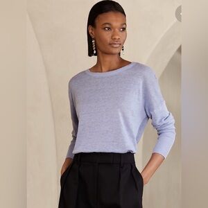 Banana Republic Cait Linen-Blend Sweater